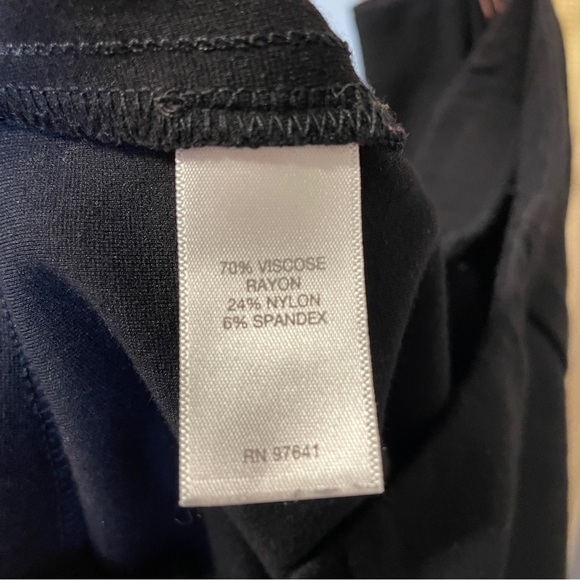 J. Jill | Black Smoothing Ponte Leggings Large Petite - Picture 7 of 7